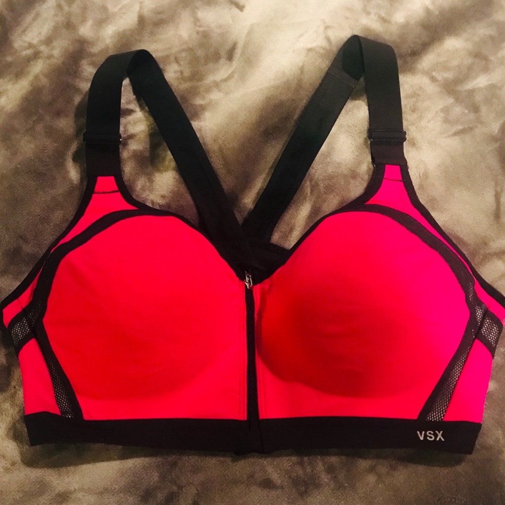 Victoria Secret Front ZIP Sports Bra